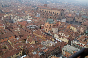 Fototapeta na wymiar Bologna im Januar
