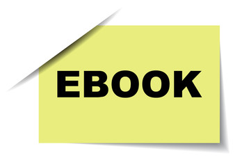 yellow vector banner ebook