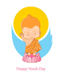 Little Buddha Birthday Vesak Day