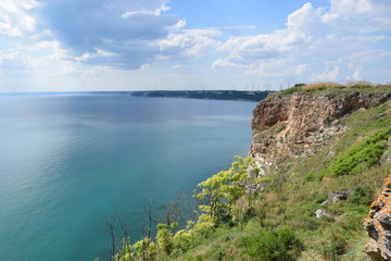 Obraz premium Cape Kaliakra Sea View Bay Landmark Bulgaria Stock Photo