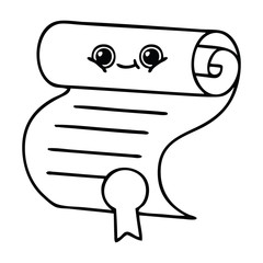 line drawing cartoon contract