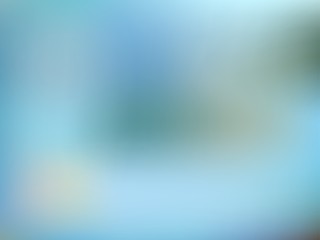 Abstract ocean aqua gradient background. Blue blur water backdrop. Vector illustration for design mesh.