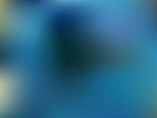 Abstract ocean aqua gradient background. Blue blur water backdrop. Vector illustration for design mesh.
