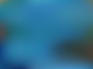 Abstract ocean aqua gradient background. Blue blur water backdrop. Vector illustration for design mesh.