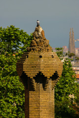 Barcelona. Gaudi Architecture. Year 2001