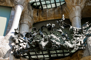 Barcelona. Gaudi Architecture. Year 2001