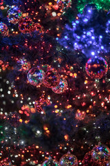 christmas lights background