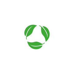 recycle eco green leaf