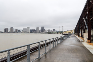 The port of New Orleans, United States