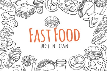 Fast food template