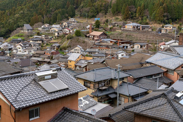 Fototapeta premium [長崎県]波佐見町中尾郷の風景