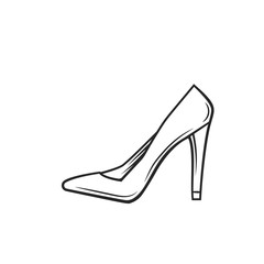 Female shoe icon