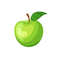 Apple icon, cartoon
