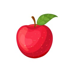 Apple icon, cartoon