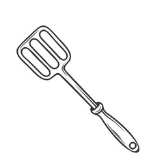 Barbecue tool outline