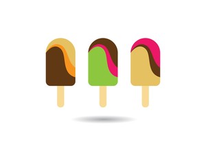 Ice cream vector icon