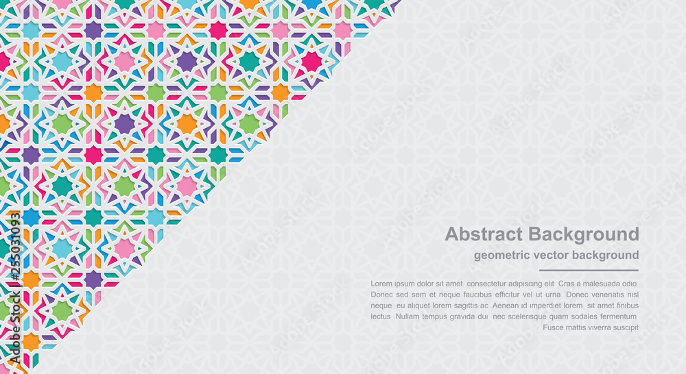 Poster geometry backgrounds with modern colorful combinations with blank spaces for your text. eps10 vector
