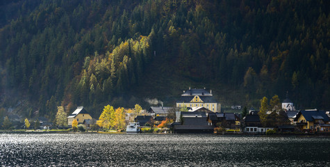 Beautiful Hallstatt Village of Austria