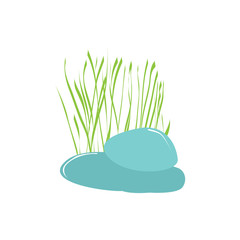 Isolated stones icon. Spa logo. Vector illustration design