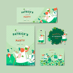 St Patrick's day illustration