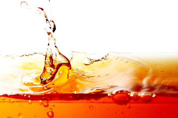 tea drink droplet background