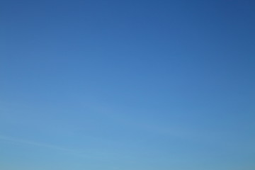 clear blue sky in the morning day
