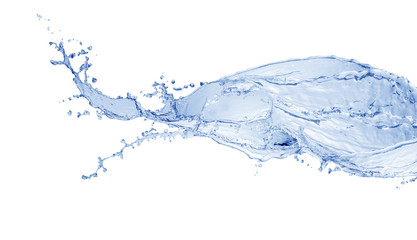 Obraz premium Water,water splash isolated on white background
