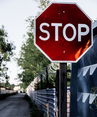 stop sign