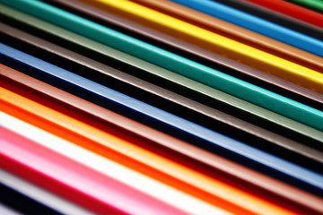 Wooden pencils background