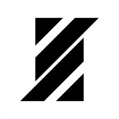 S, AA, LL initials geometric letter company logo