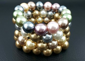 Pearl bracelet shiny for women jewelry