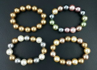 Pearl bracelet shiny for women jewelry