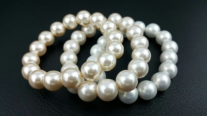 Pearl bracelet shiny for women jewelry