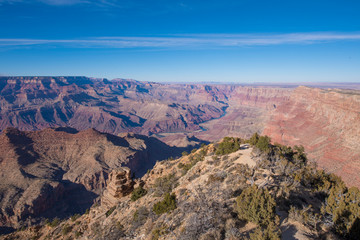 Fototapeta na wymiar view of grand canyon in arizona