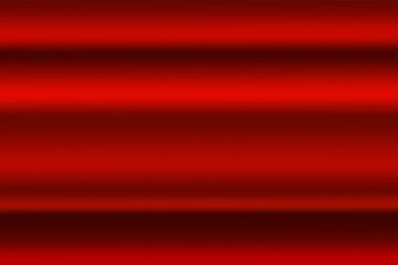 Abstract red gredient metal color theme satin texture background. Lighting effects of flash. Blurred vector background with light glare.
