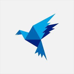 Bird Geometric Logo