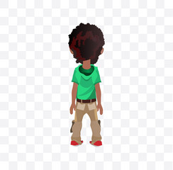 black boy character