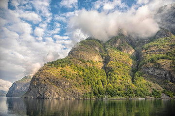 Boat cruise in the Fjord
