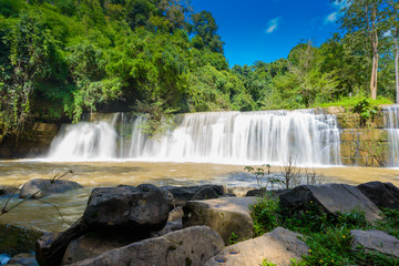 Beautiful waterfall in natural 