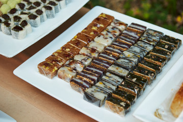 Korean rice cake buffet 