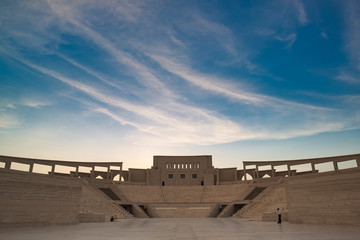 Amphitheater located in Katara Cultural Village, Doha Qatar