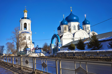 Bogolyubsky Convent Nativity of the Virgin. Orthodox monastery in the village of Bogolyubovo, Vladimir region