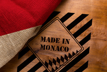 Poster made in Monaco