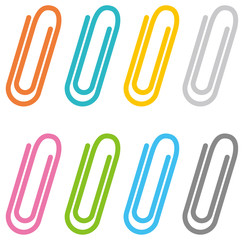 ゼムクリップのイラスト