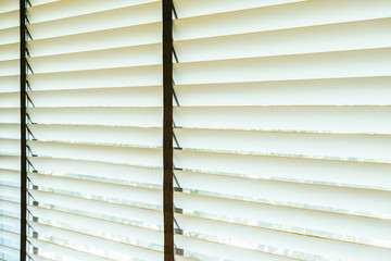 Beautiful blinds window decoration interior of room