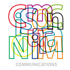 Vector communications. Broken text