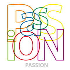Vector Passion. Broken text