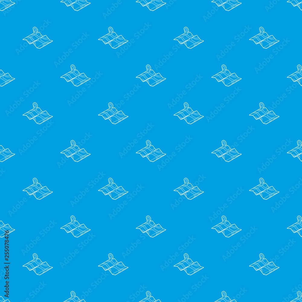 Poster map pattern vector seamless blue repeat for any use