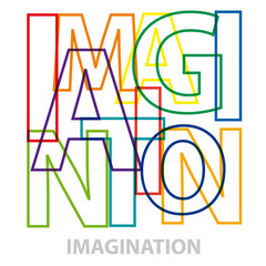 Vector Imagination. Broken text
