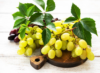 Fresh green grape